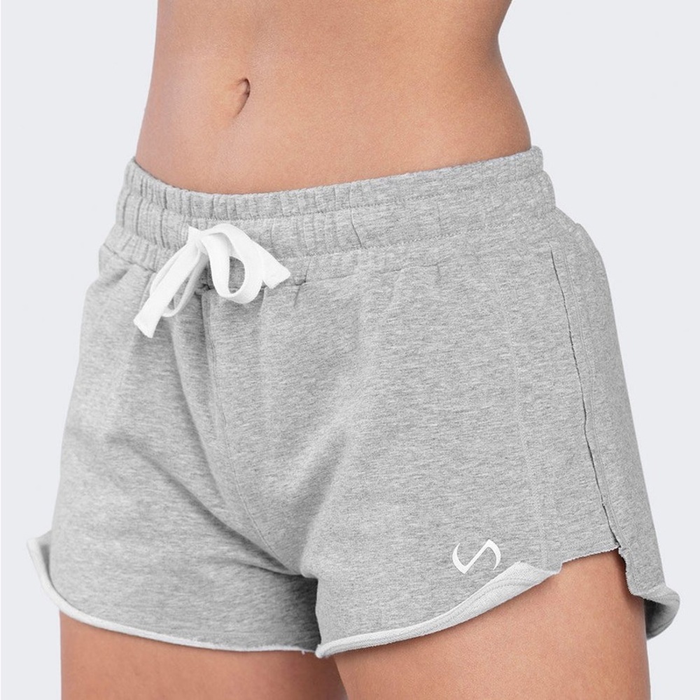 TLF All Star Athletic Shorts in Silver Gray Heather Color